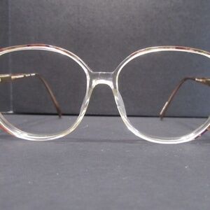 Vintage Clearvision Ellen‎ Brown Plastic Glasses